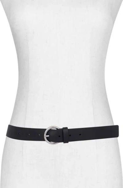 Vince Flat Ring Leather Belt