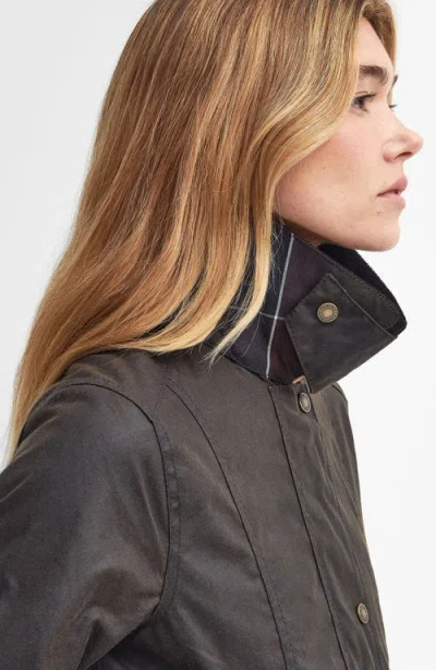 Barbour Fiddich Waxed Cotton Coat