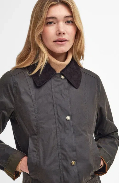 Barbour Fiddich Waxed Cotton Coat