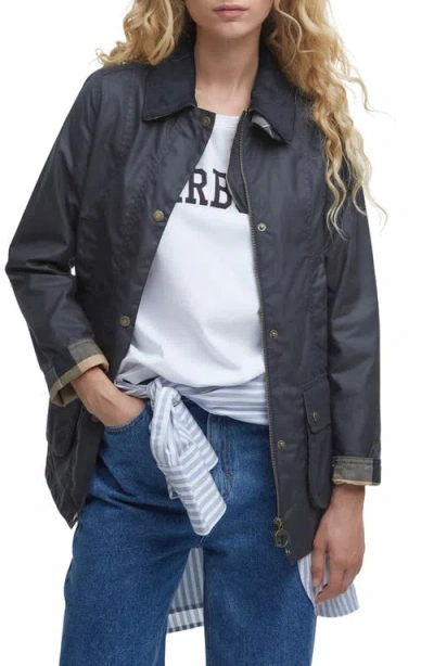 Barbour Fiddich Waxed Cotton Coat