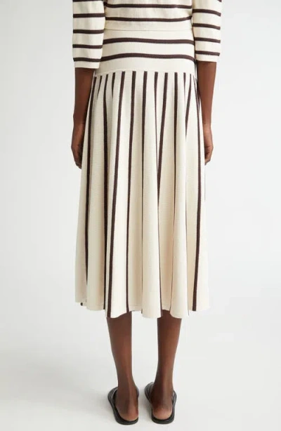 Zimmermann Stripe Midi Sweater Skirt
