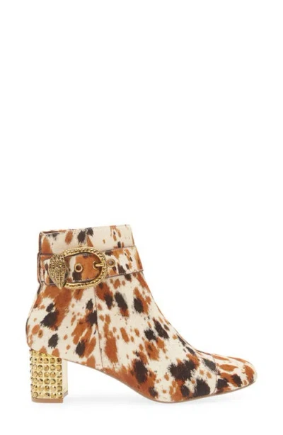 Kurt Geiger London Mayfair Genuine Calf Hair Ankle Boot In Multi