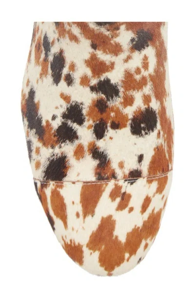 Kurt Geiger London Mayfair Genuine Calf Hair Ankle Boot In Multi