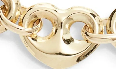 Zoë Chicco Heart Mariner Chain Bracelet