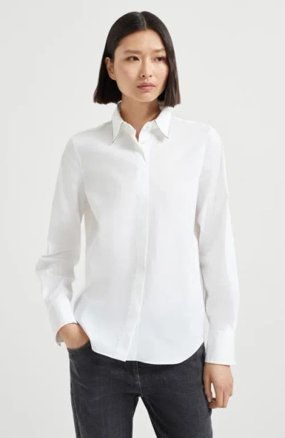 Brunello Cucinelli Shirt With Monili