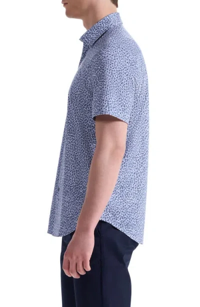 Bugatchi Miles Ooohcotton® Short Sleeve Button-up Shirt