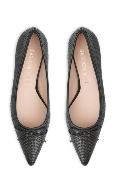 Jack Rogers Pammi Pointed Toe Kitten Heel Pump