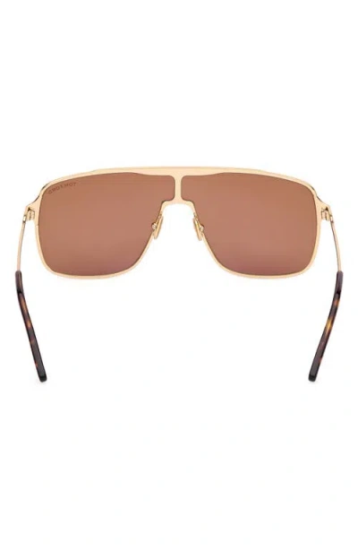 Tom Ford Zappa 69mm Oversize Navigator Sunglasses
