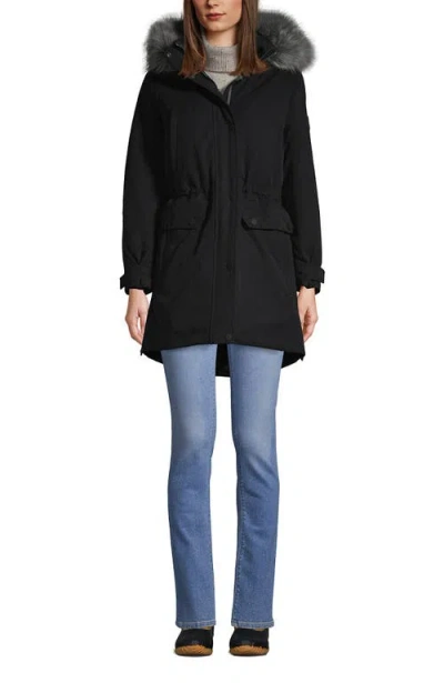 Lands' End Expedition Waterproof Down Winter Parka With Faux Fur Hood