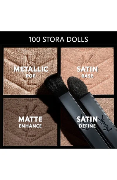 Saint Laurent Yves  Couture Mini Eyeshadow Palette Duo $136 Value
