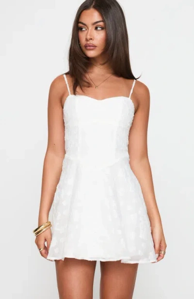 Princess Polly New Chapters Embroidered Sundress In White