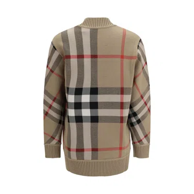 Burberry Women Check Archive Wool Sweater