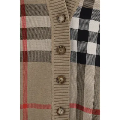 Burberry Women Check Archive Wool Sweater