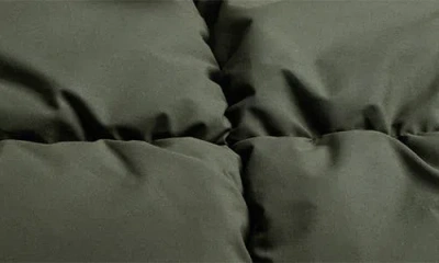 Parachute Cozy Quilted Organic Cotton Comforter In Black