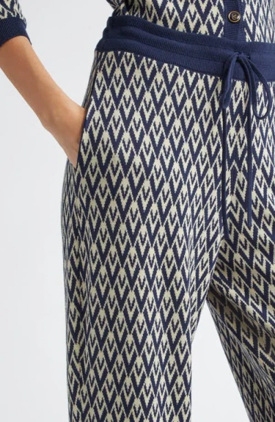 Valentino Garavani Toute La V Jacquard Virgin Wool Joggers