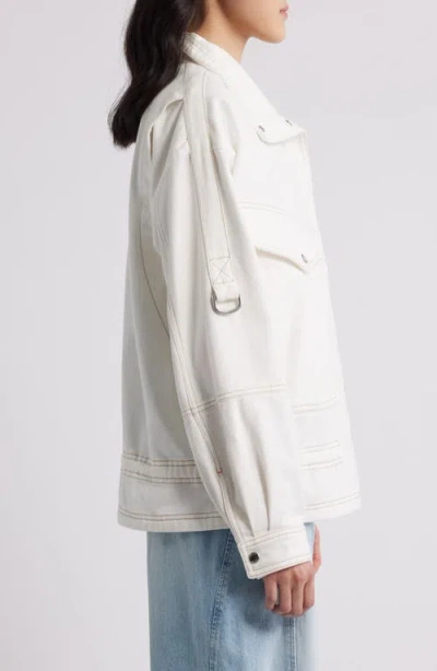 Hugo Boss Boss Orange Jarline Jacket In White