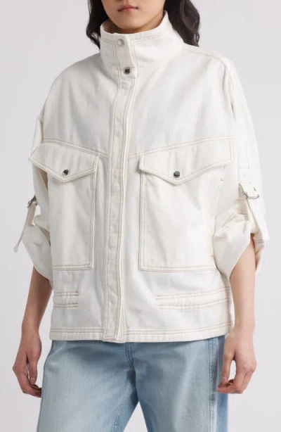 Hugo Boss Boss Orange Jarline Jacket In White