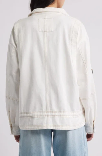 Hugo Boss Boss Orange Jarline Jacket In White