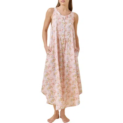 Papinelle Molly Floral Cotton Sateen Nightgown