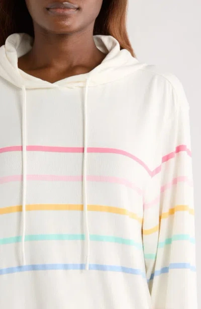Pj Salvage Stripe Pajama Joggers In White