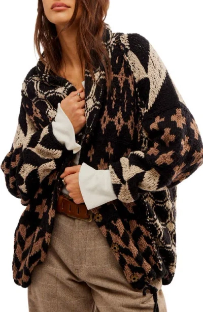 Free People Bright & Optimistic Cardigan In Multi