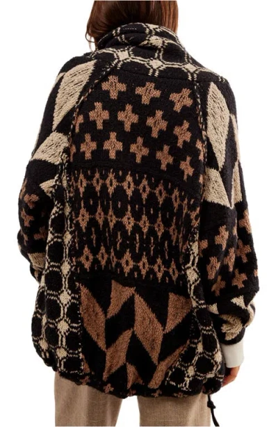 Free People Bright & Optimistic Cardigan In Multi
