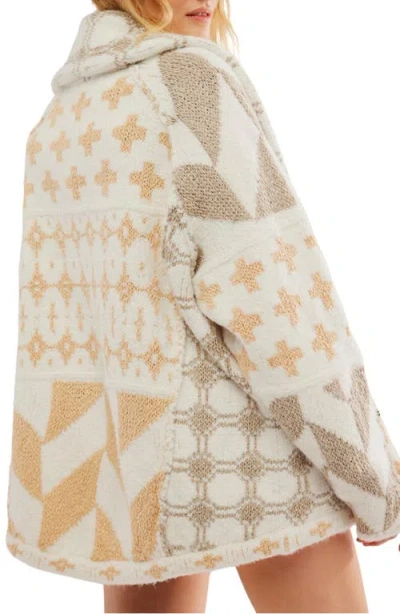 Free People Bright & Optimistic Cardigan In Multi