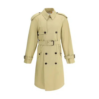 Burberry Medium Cotton Gabardine Trench Coat