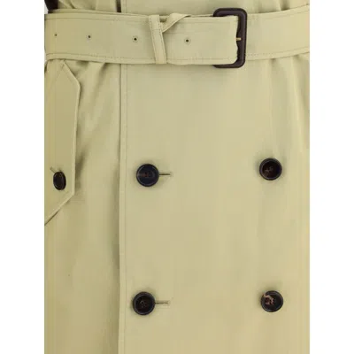 Burberry Medium Cotton Gabardine Trench Coat