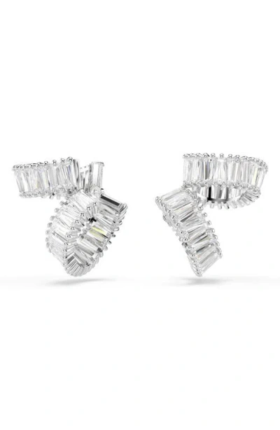 Swarovski X Ariana Grande Baguette Cubic Zirconia Cuff Earrings