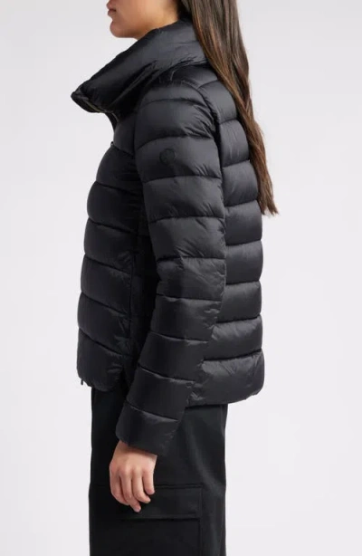 Save The Duck Elsie Water & Wind Repellent Puffer Jacket In Black