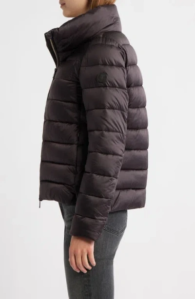 Save The Duck Elsie Water & Wind Repellent Puffer Jacket In Black