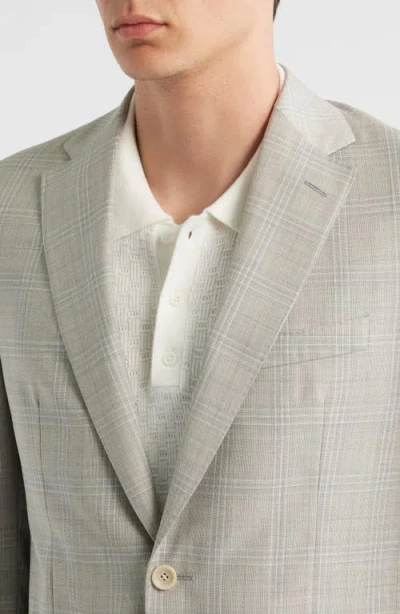 Jack Victor Esprit Plaid Wool Suit