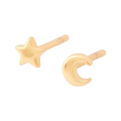 Cartilage Cartel Women's Night Sky Studs Gold