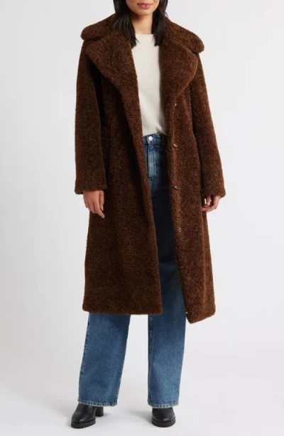 Sam Edelman Teddy Toggle Coat In Brown