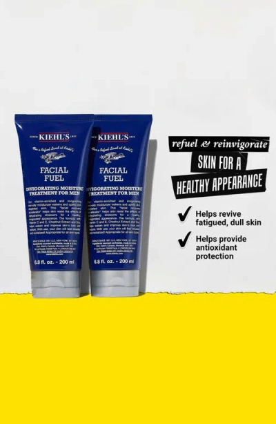 Kiehl's Since 1851 Facial Fuel Invigorating Moisture Treatment For Men Duo $104 Value