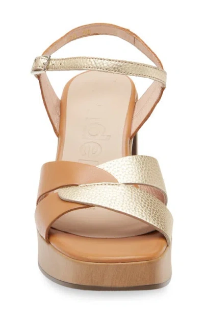 Wonders Soraya Colorblock Platform Sandal
