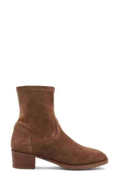 Aquatalia Roza Weatherproof Sock Bootie In Brown