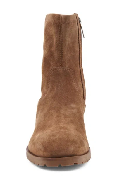 Aquatalia Roza Weatherproof Sock Bootie In Brown