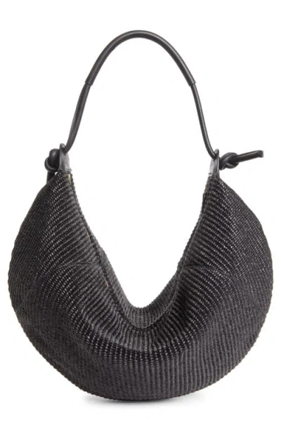 Mansur Gavriel Fortuna Raffia Hobo Bag