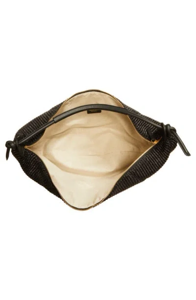 Mansur Gavriel Fortuna Raffia Hobo Bag
