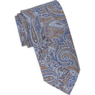 David Donahue Paisley Silk Tie