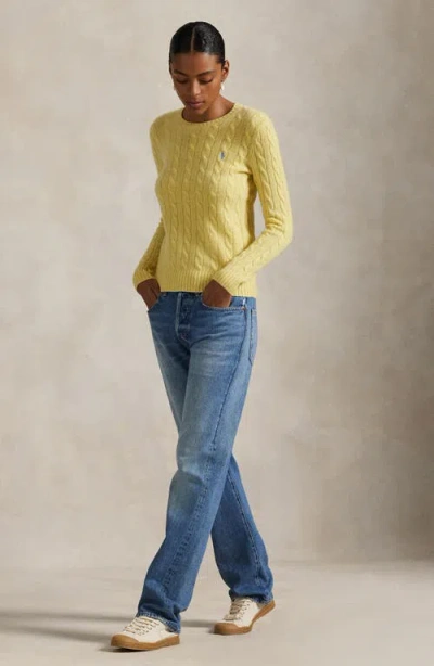 Polo Ralph Lauren Cable Stitch Wool & Cashmere Sweater