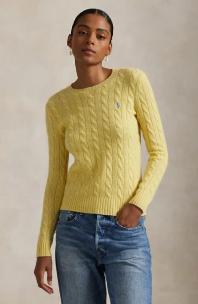 Polo Ralph Lauren Cable Stitch Wool & Cashmere Sweater