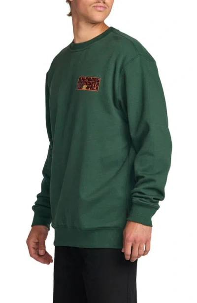 Billabong Surf Africa Graphic Sweatshirt In Green