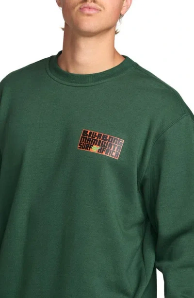 Billabong Surf Africa Graphic Sweatshirt In Green