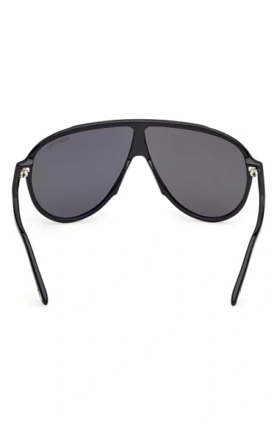 Tom Ford Vladimir 65mm Oversize Pilot Sunglasses