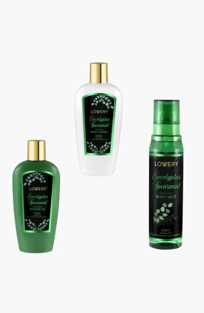 Lovery Eucalyptus Spearmint Bath And Body Travel Set