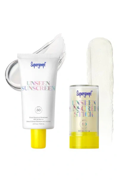 Supergoop !® Invisible Icons Spf Set $80 Value