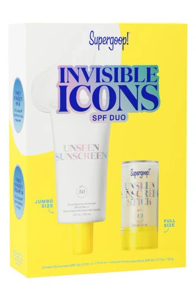 Supergoop !® Invisible Icons Spf Set $80 Value